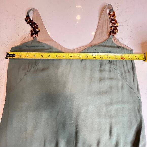 Bill Cost LIghtweight Silky Sleeveless Summer Dress Sz Small - Picture 8 of 13